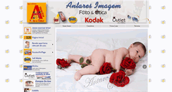 Desktop Screenshot of antaresimagem.com.br